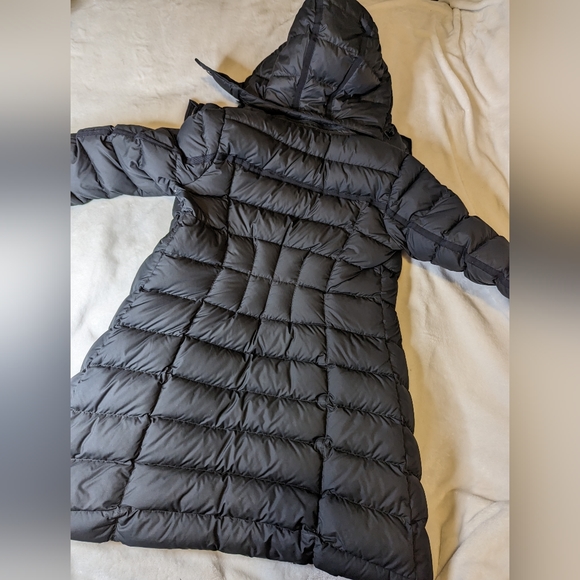 Athleta Black Long Puffer Parka - Picture 10 of 15